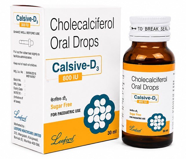 Calsive D3 Drop Product