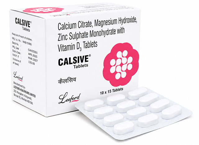 Calsive Tablets Product