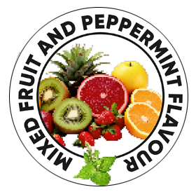 Mixed Fruit and Peppermint Flavour